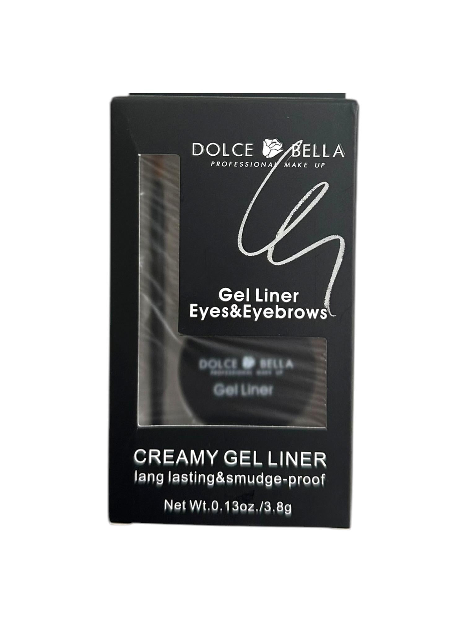 Delineador en gel 01 Ojos y Cejas Dolce Bella