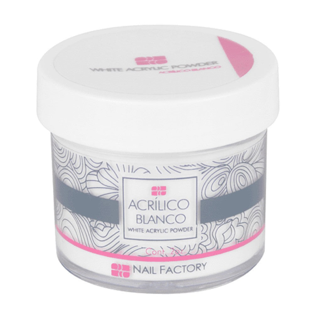 Acrilico blanco 56gr Nail Factory