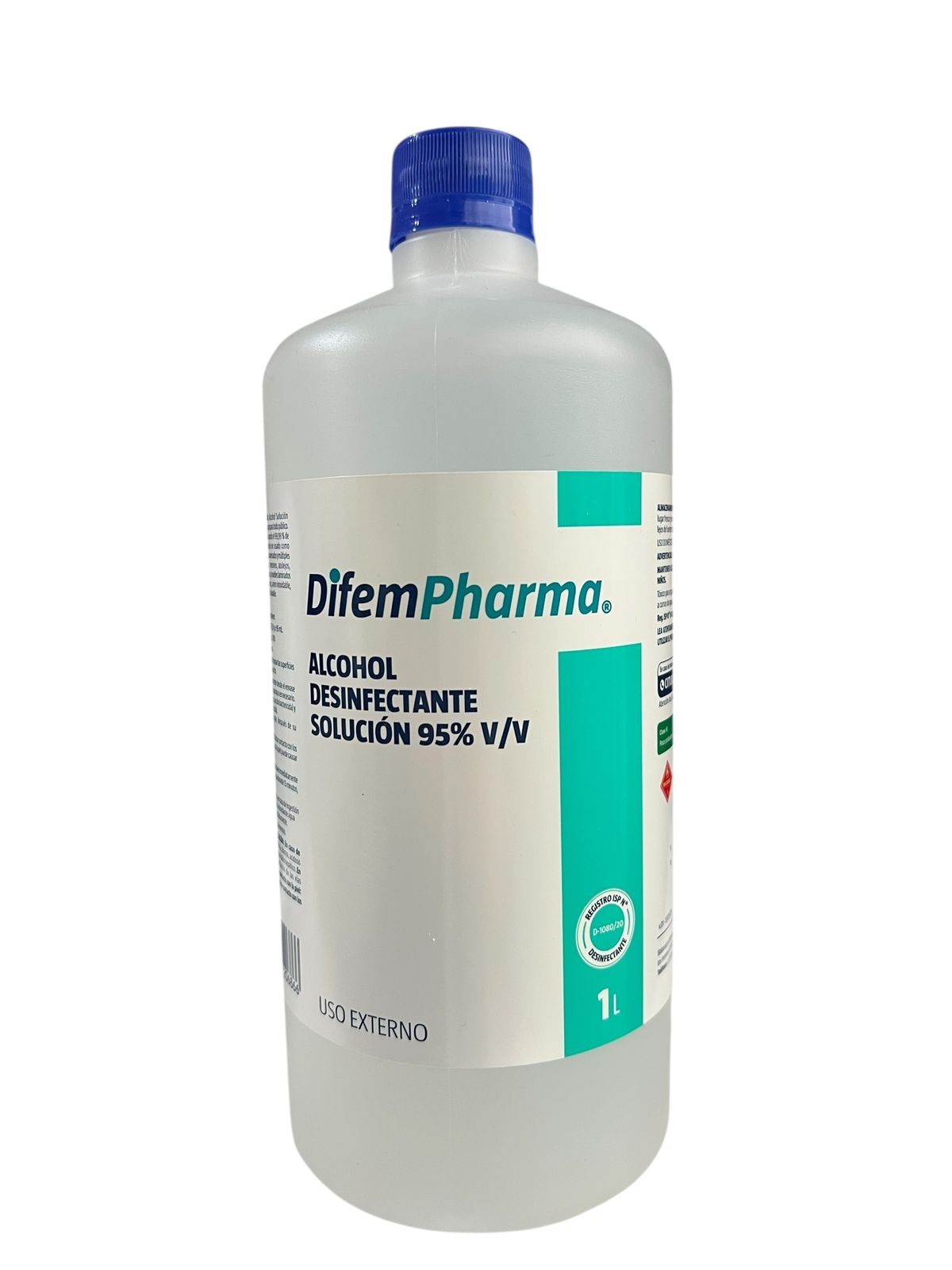ALCOHOL DESINFECTANTE 95° 1 L DIFEMPHARMA