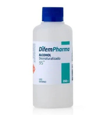 ALCOHOL DESNATURALIZADO 95° 250 ML DIFERPHARMA