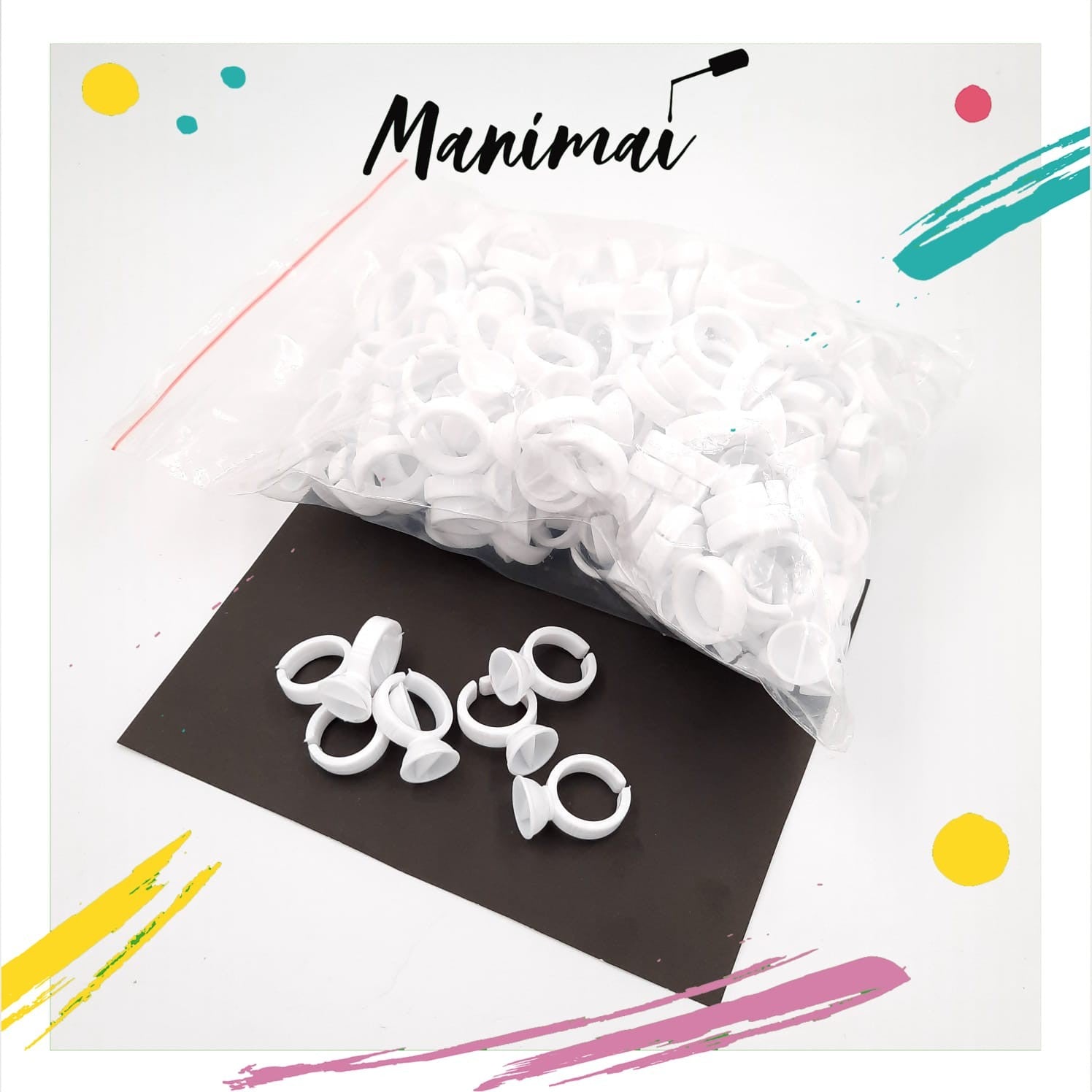 Anillos para pegamentos (200ud)