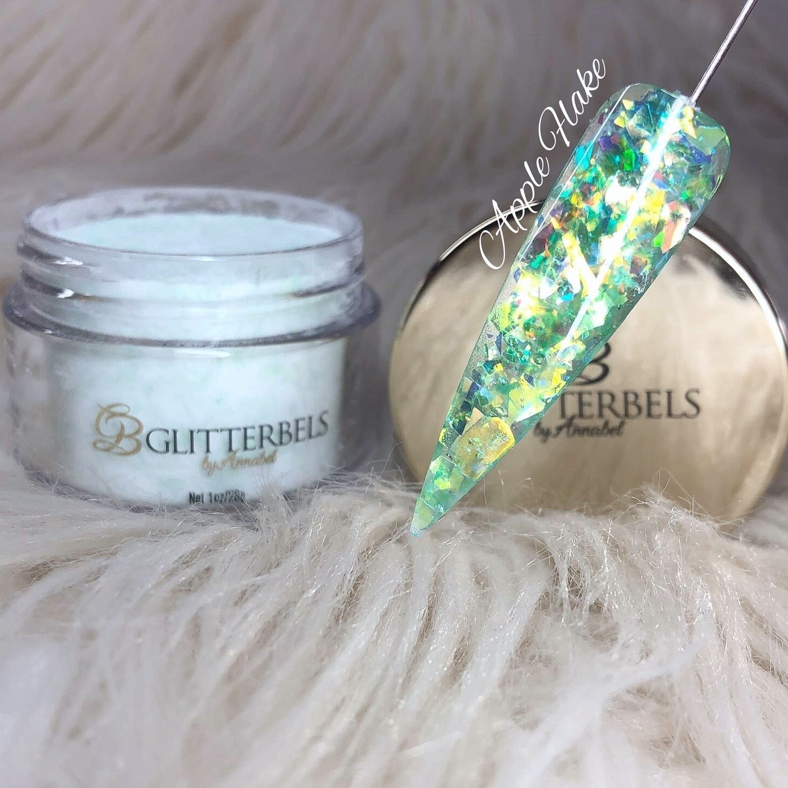 Apple Flake 28grs Glitterbels