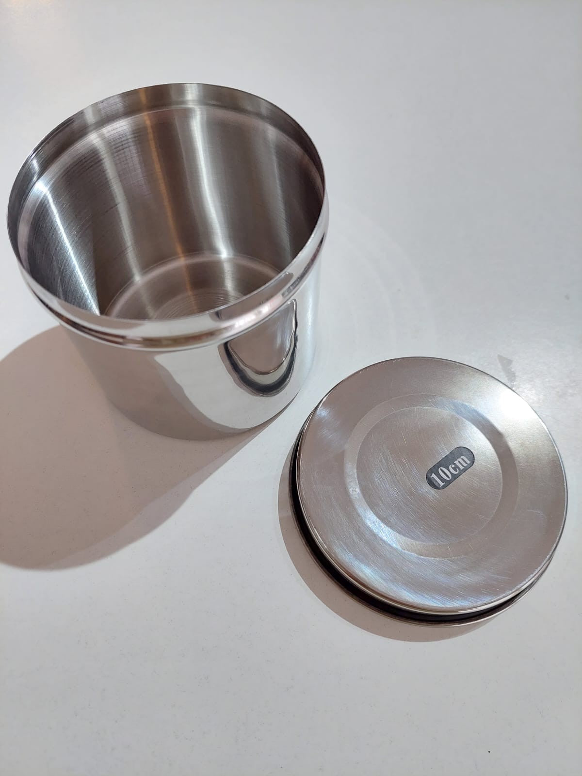Tarro Metalico 10cm