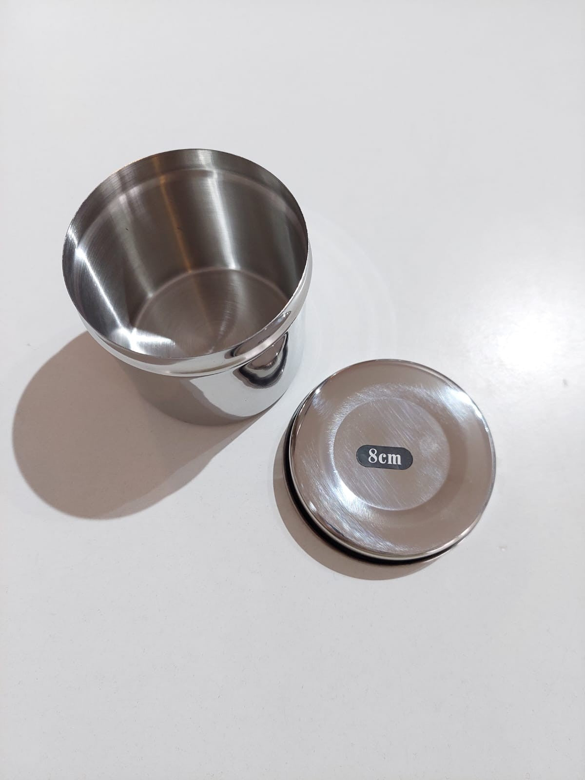 Tarro Metalico 8cm