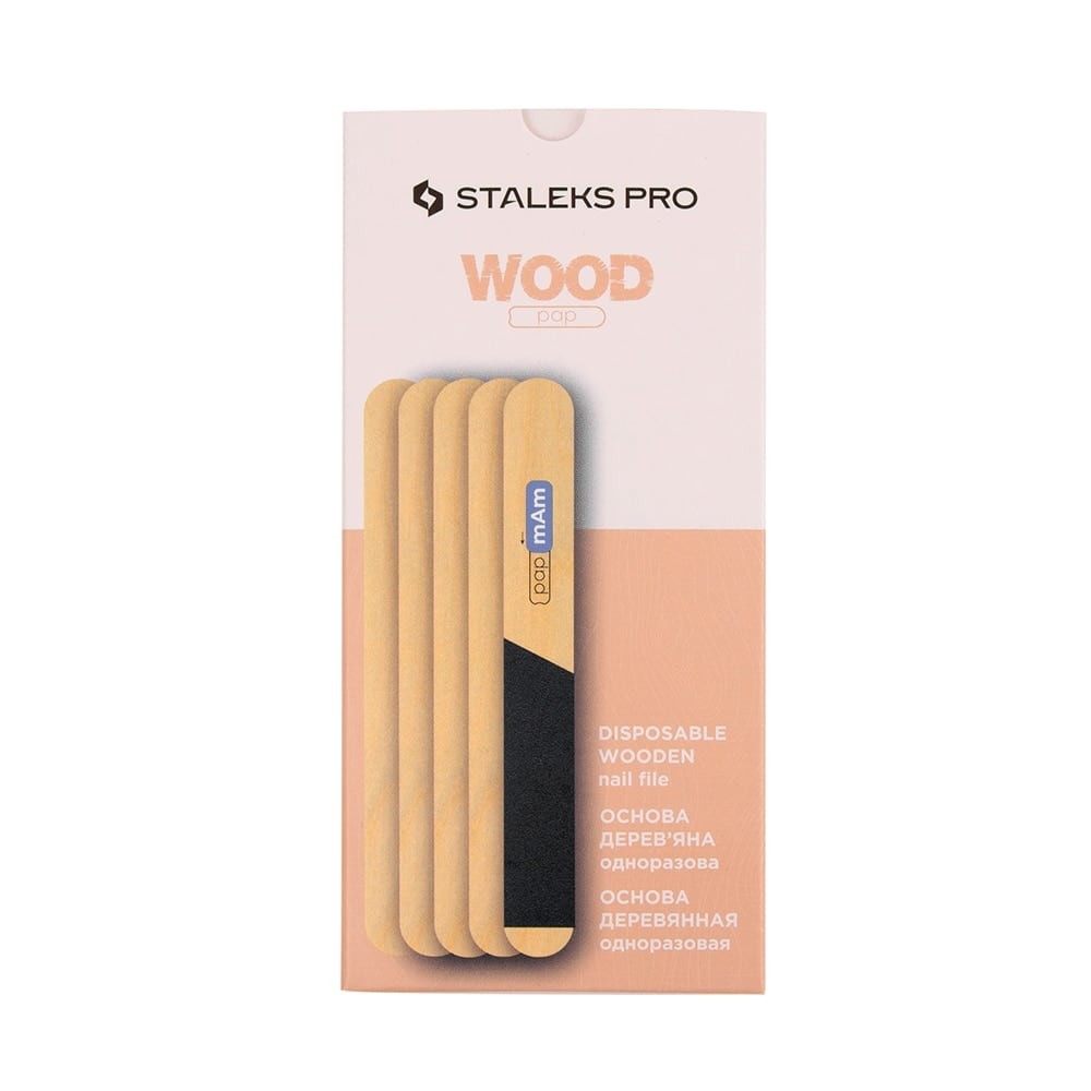 Base wood pap nail file 50u Staleks