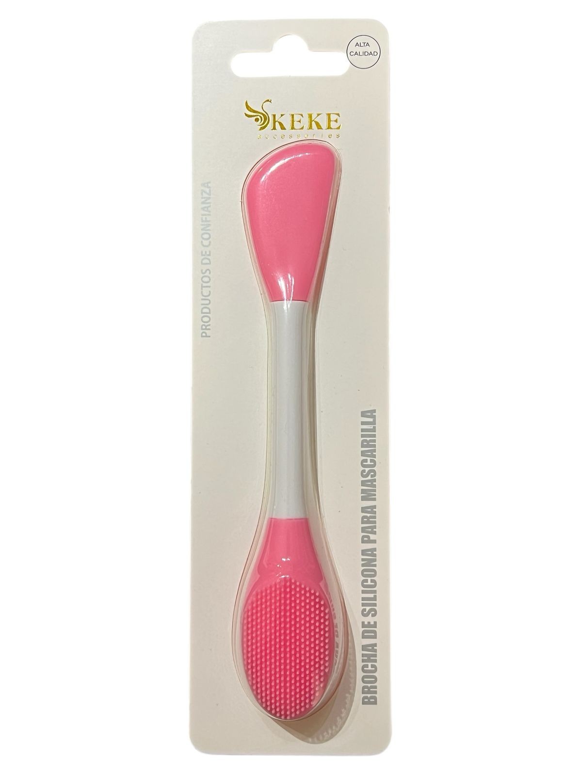 Brocha De Silicona Para Mascarilla Con Limpiador