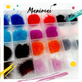 Caja de pompones color mix 1