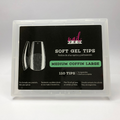 Soft Gel Tips Medium Coffin Large 110 UD Nail Pro