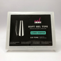 Soft Gel Tips Long Coffin 110 UD Nail Pro