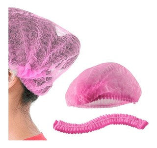 Cofias rosadas (100ud)
