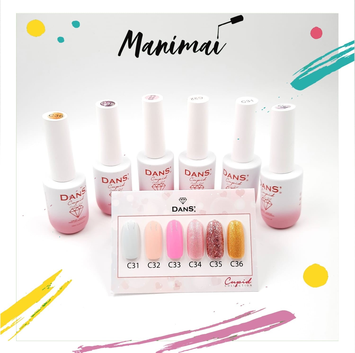 Colección Cupido (6 esmaltes) Dans