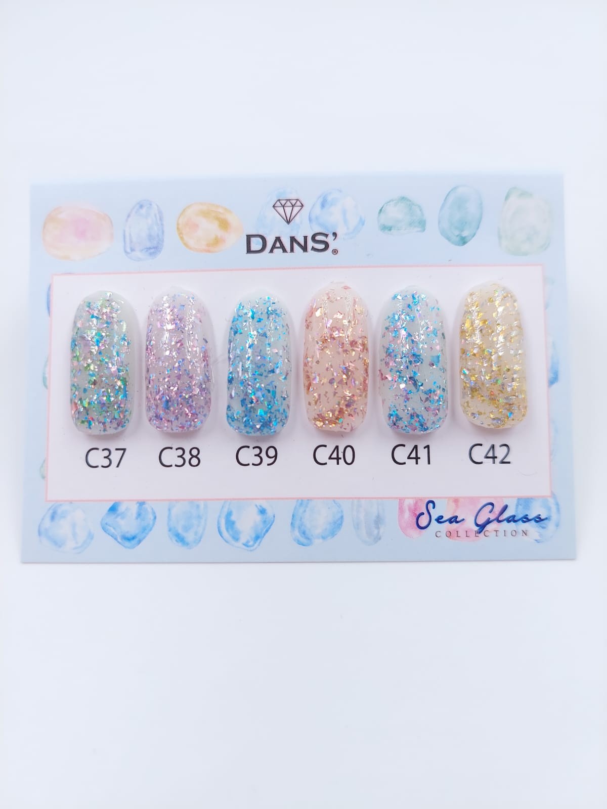 Colección Sea Glass (6 esmaltes) Dans