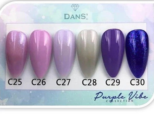 Colección Purple (6 esmaltes) Dans