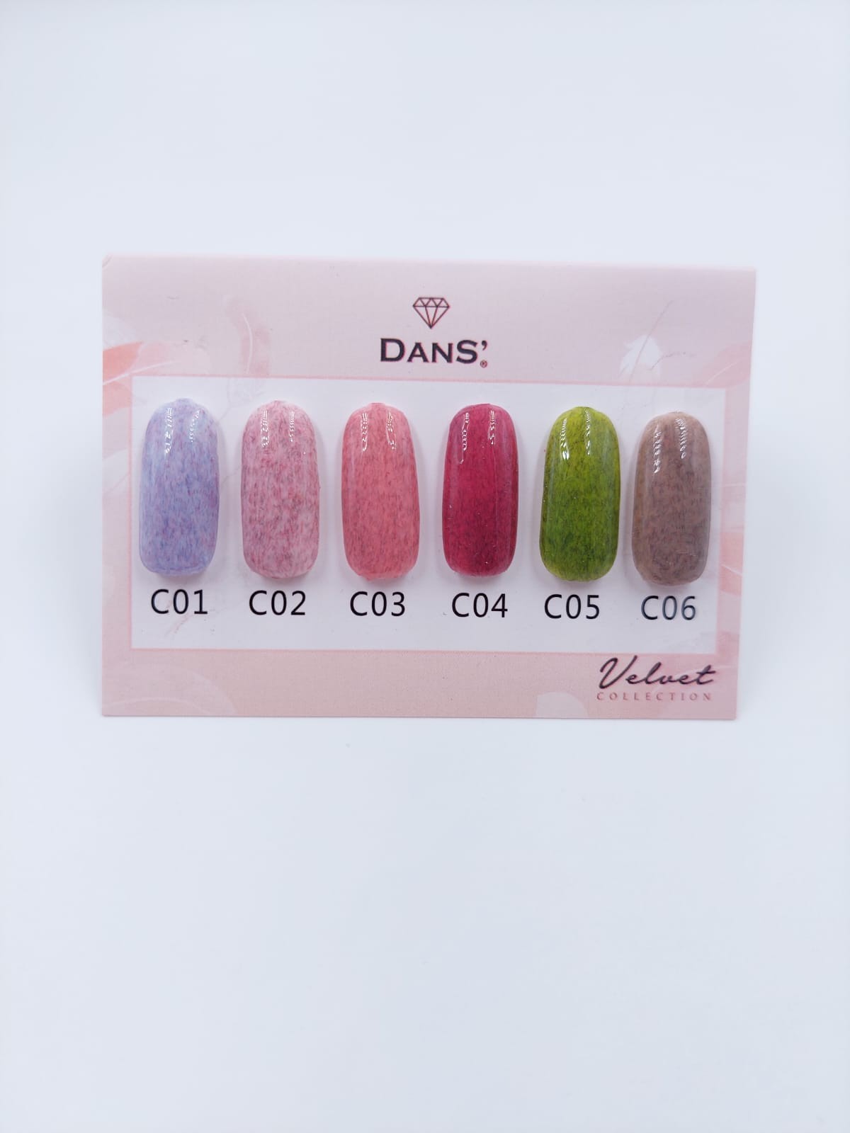 Colección Velvet (6 esmaltes) Dans