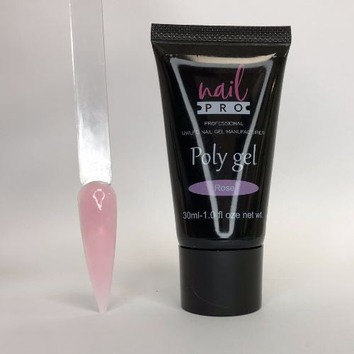 Polygel Rose Nail pro