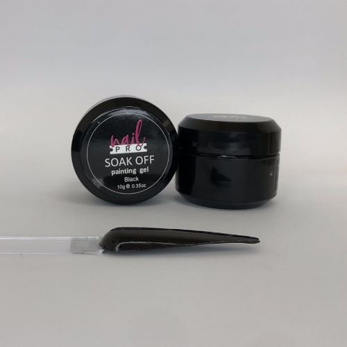 Gel Paint Negro Nail Pro