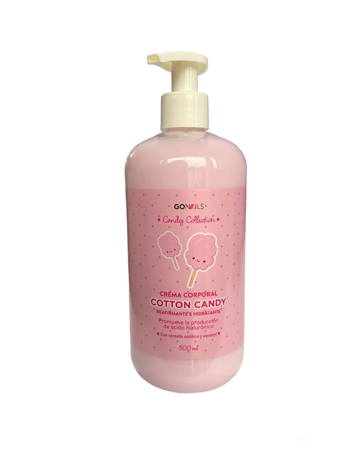 Crema Corporal Cotton Candy 500 ml Go Nails
