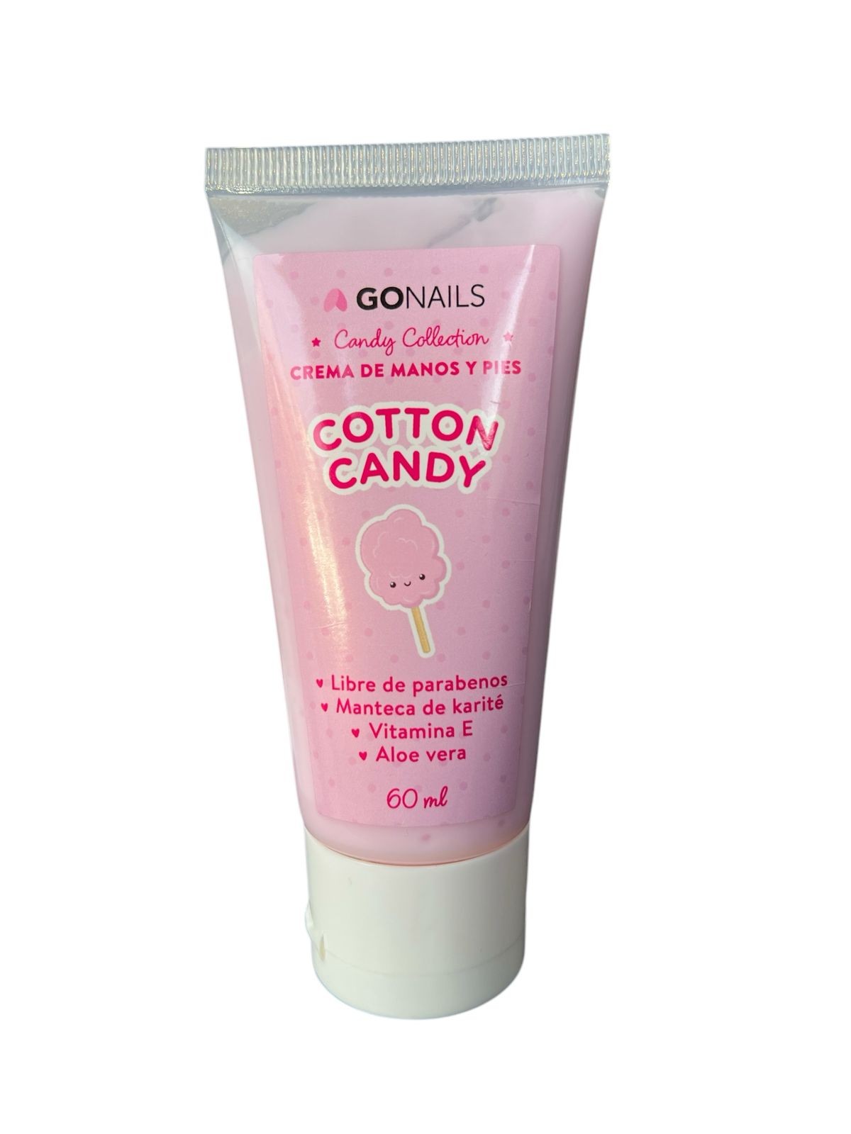 Crema Cotton Candy 60ml Go Nails