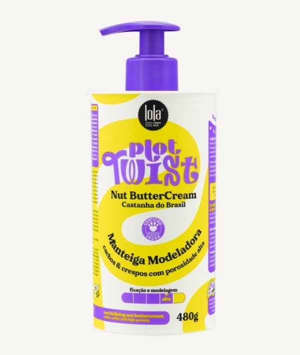 Crema de Mantequilla de Nueces Plot Twist 480g Lola Cosmetics