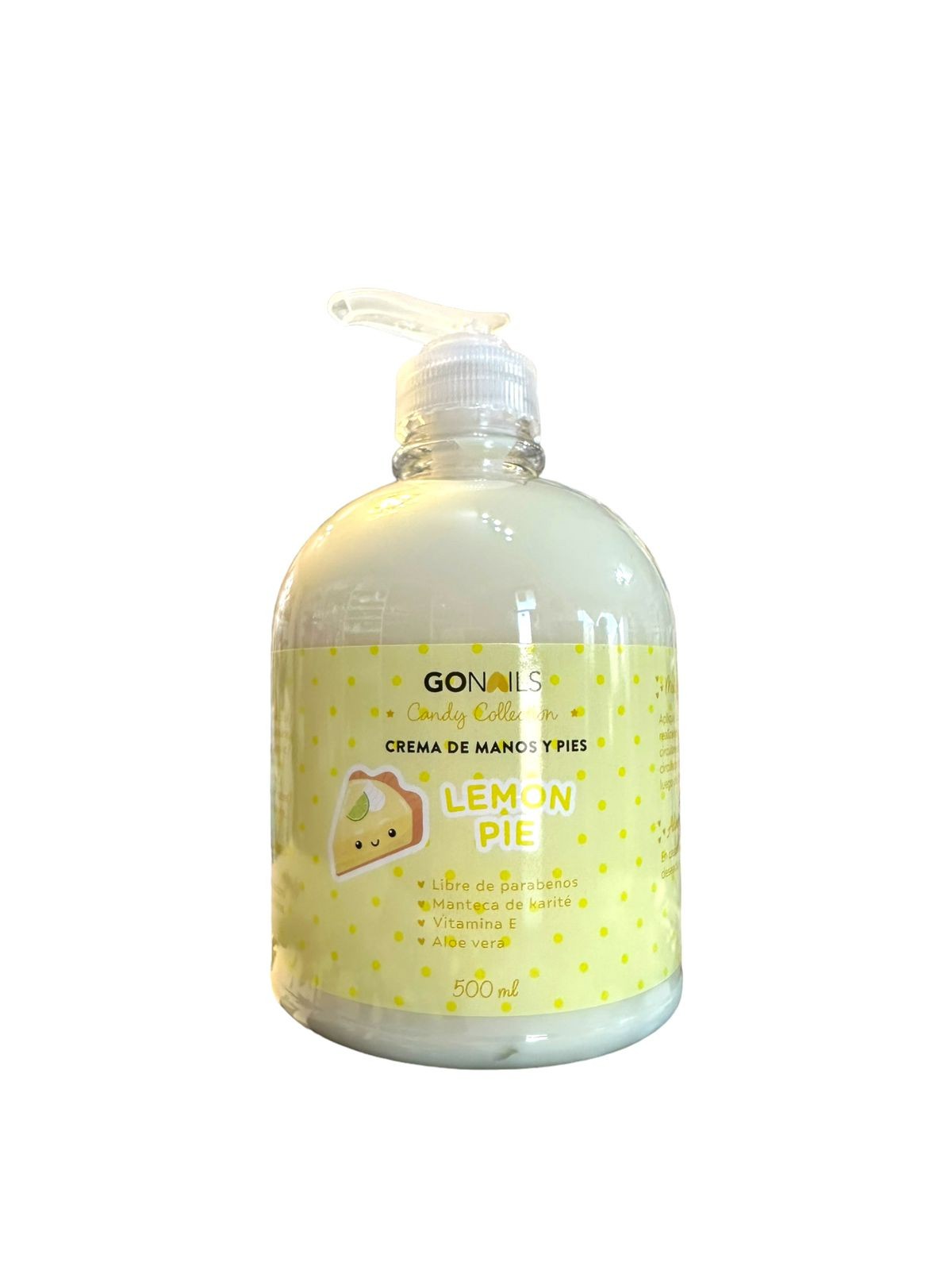 Crema Lemon Pie 500ml Go Nails