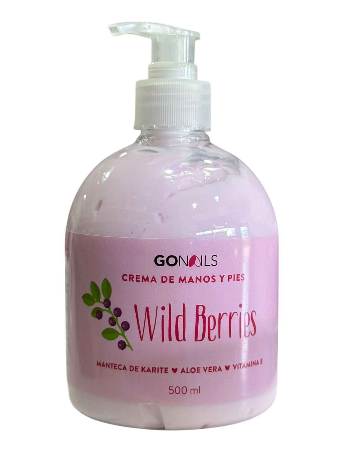 Crema Wild Berries 500ml Go Nails