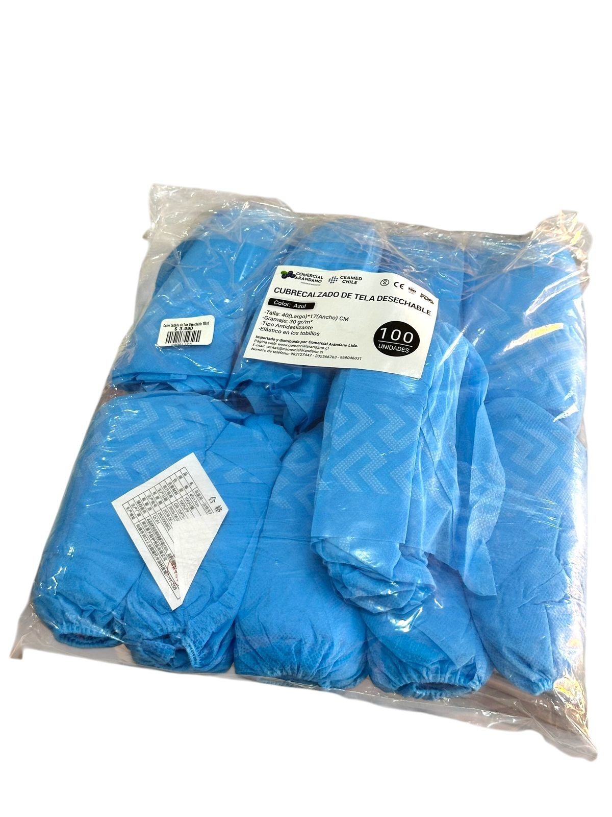 Cubre Calzado de Tela Desechable 100ud