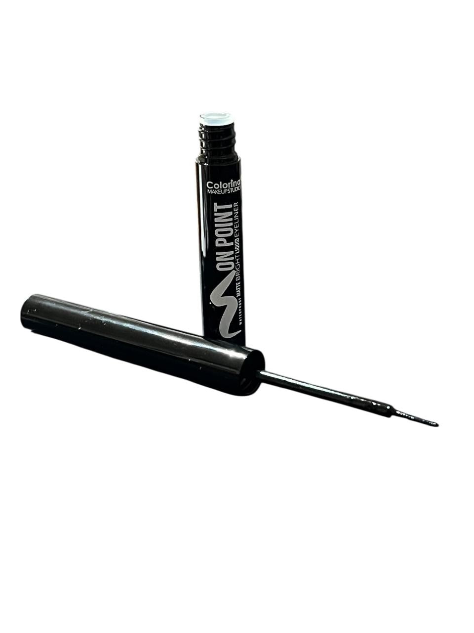 Delineador Líquido Negro Matte Bright Colorina Makeup Studio