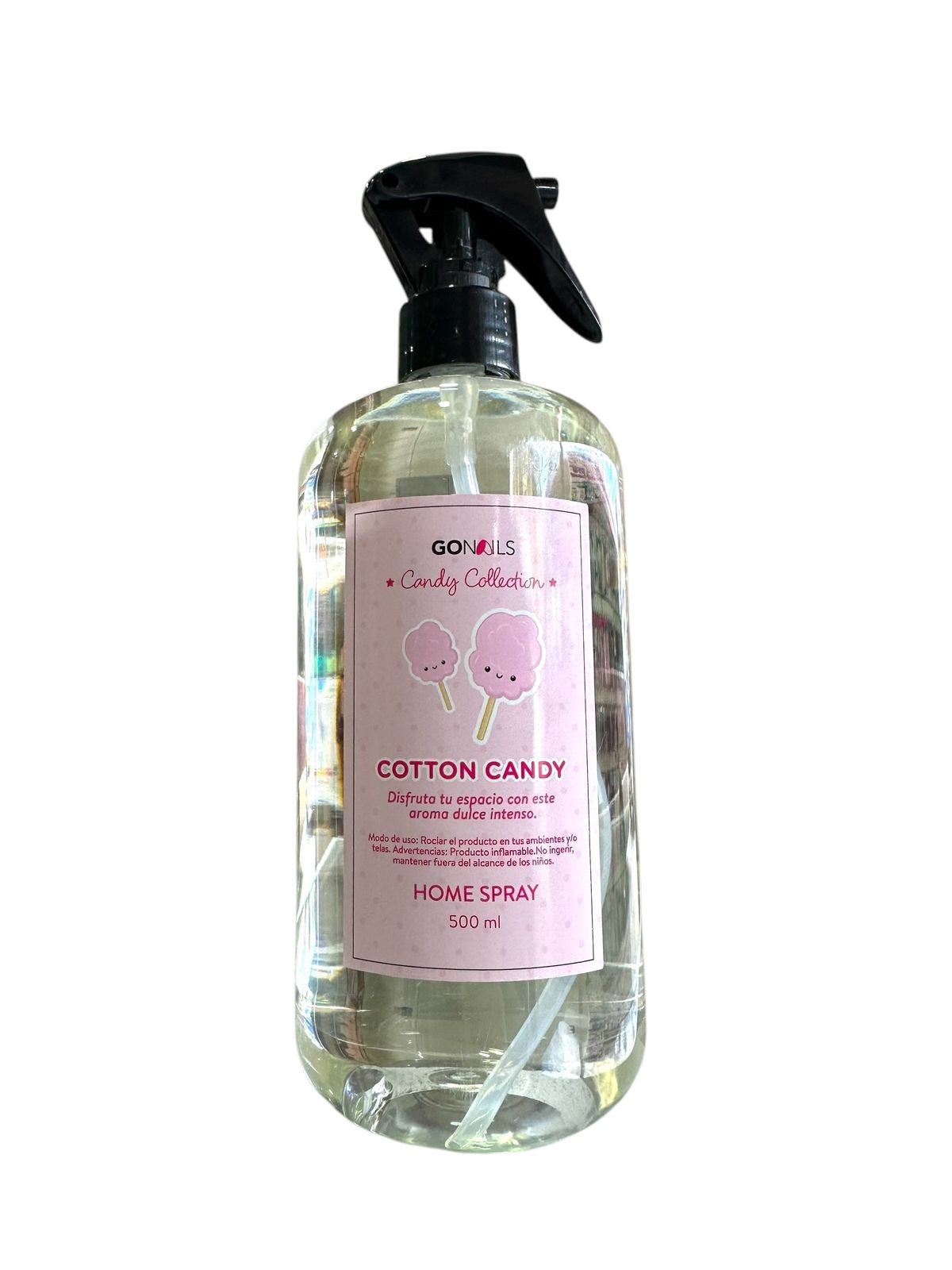 Difusor de Aroma En Spray Cotton Candy 500ml Go Nails