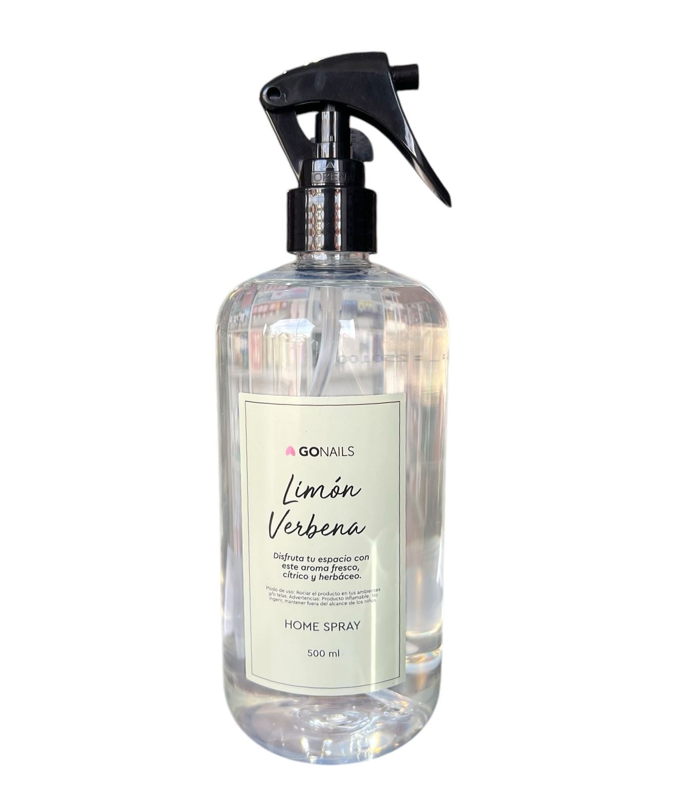 Difusor de Aroma En Spray Limón Verbena 500ml Go Nails