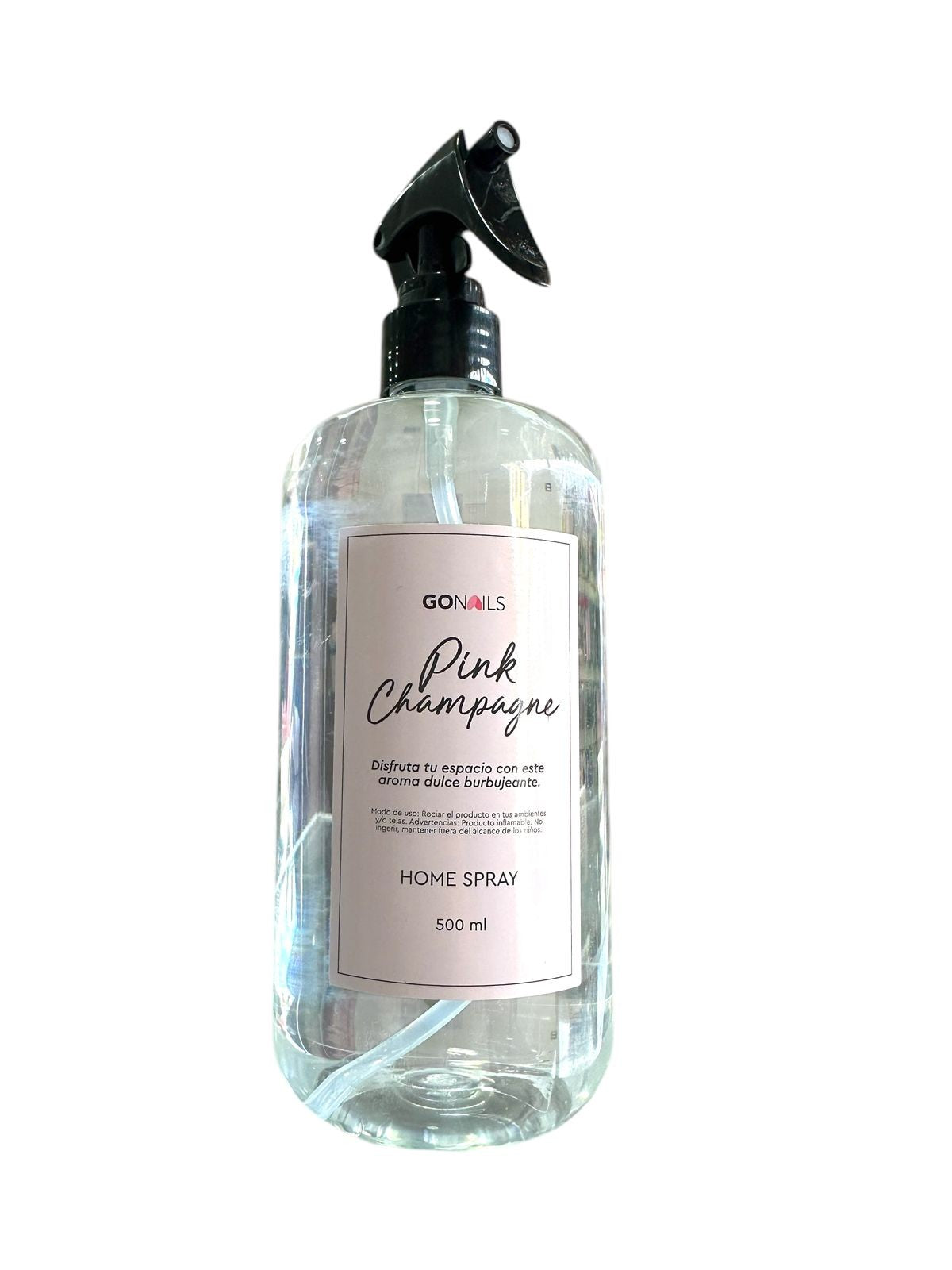 Difusor de Aroma En Spray Pink Champagne 500ml Go Nails