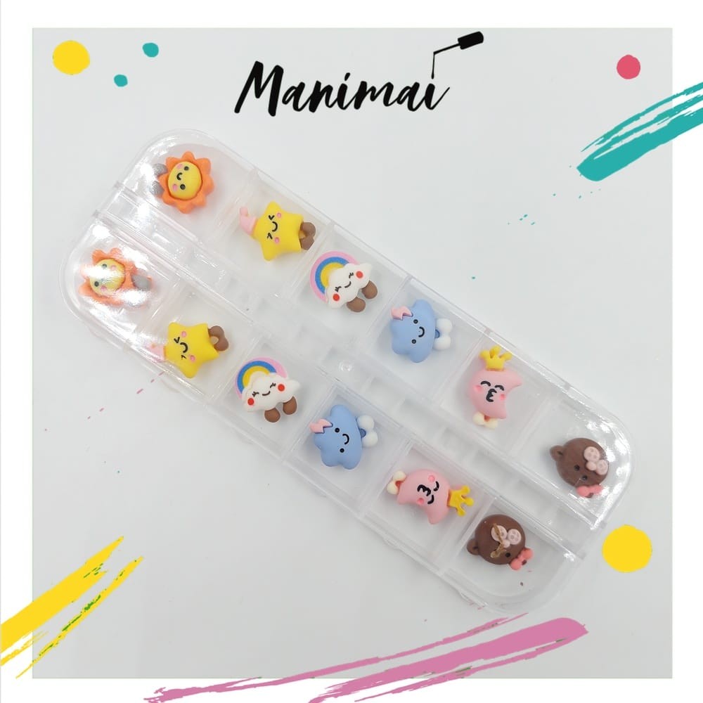 Dijes kawaii (12ud)