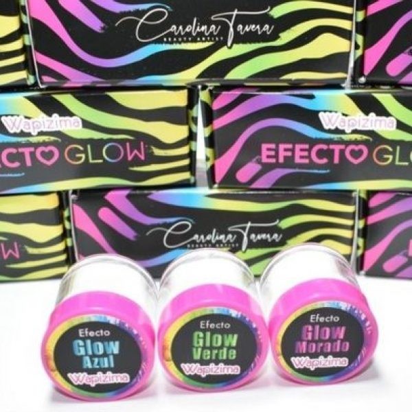 Colección Polimeros Efecto Glow 3ud Wapizima