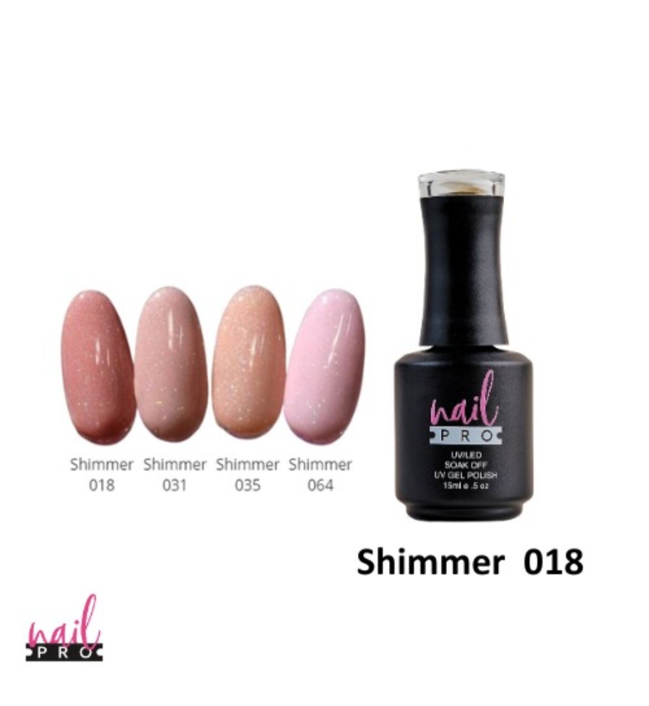 Esmalte French Shimmer018 15ml Nail Pro