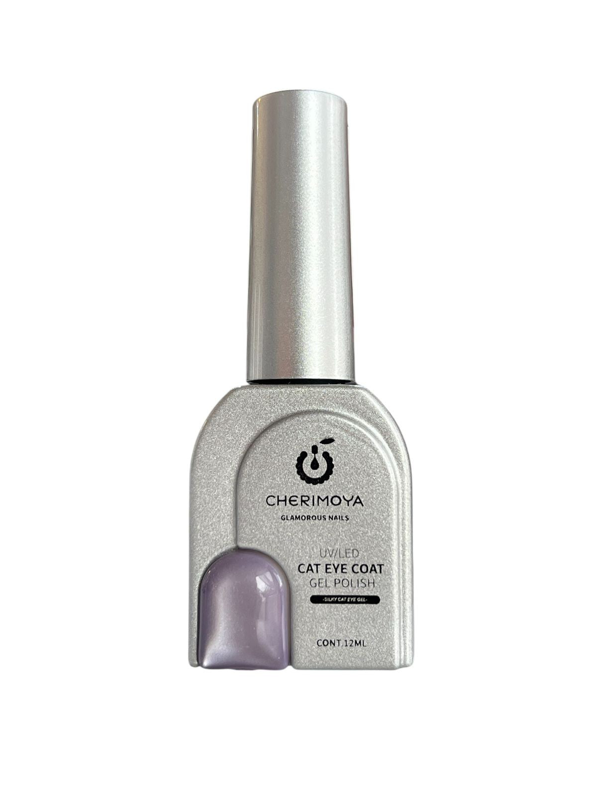 Esmalte Ojo De Gato Satín Lila 008 12ml Cherimoya