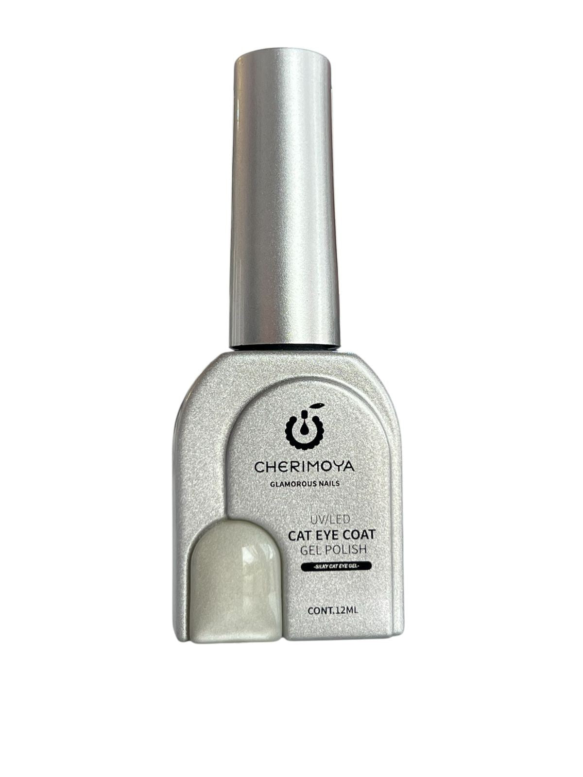 Esmalte Ojo De Gato Satín Silver 003 12ml Cherimoya