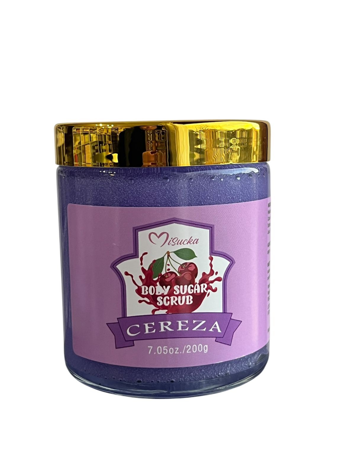 Exfoliante Sugar Cereza 200grs MiSucka