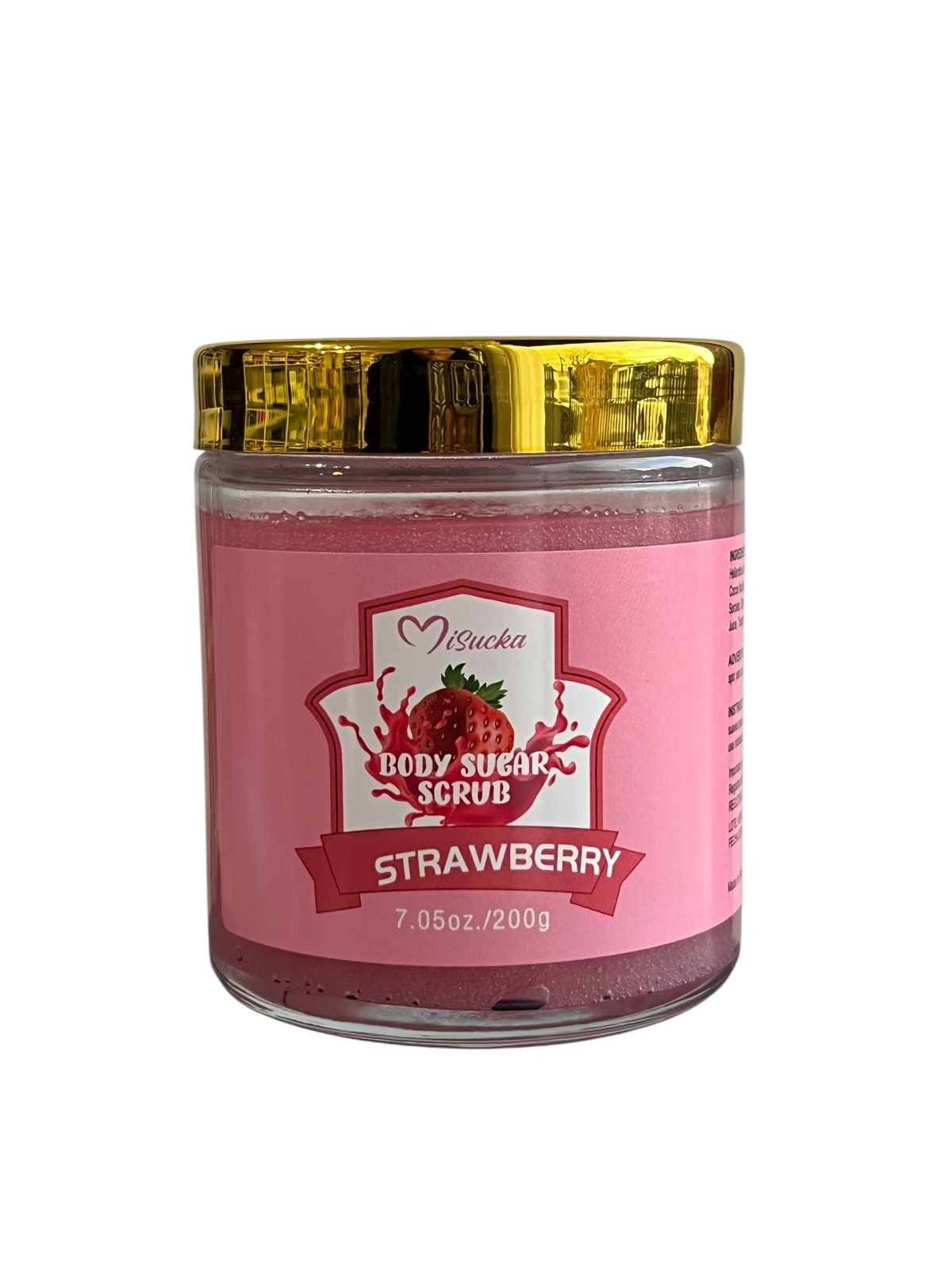 Exfoliante Sugar Strawberry 200grs MiSucka