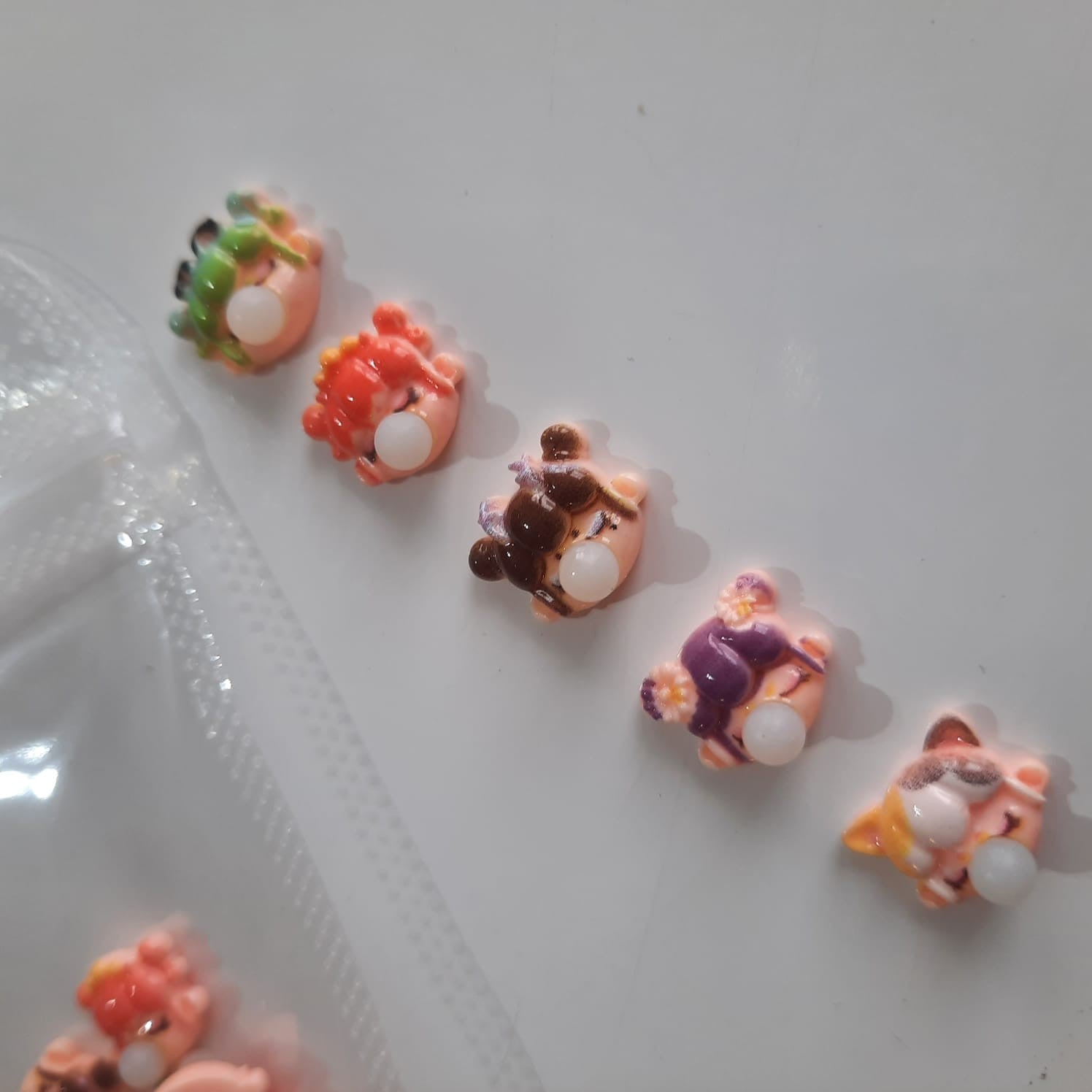 Figuras 3d monitas kawaii
