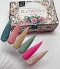 Colección Polimeros Flowers Felini 6ud Wapizima