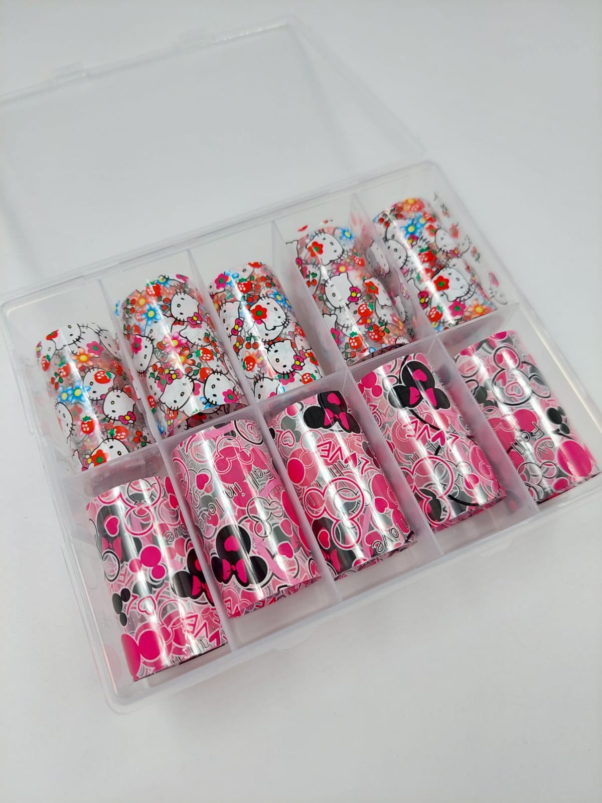 Foil Hello kitty y Minnie