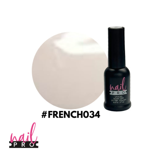 FRENCH034 Base francesa Nude 8ml Nail Pro