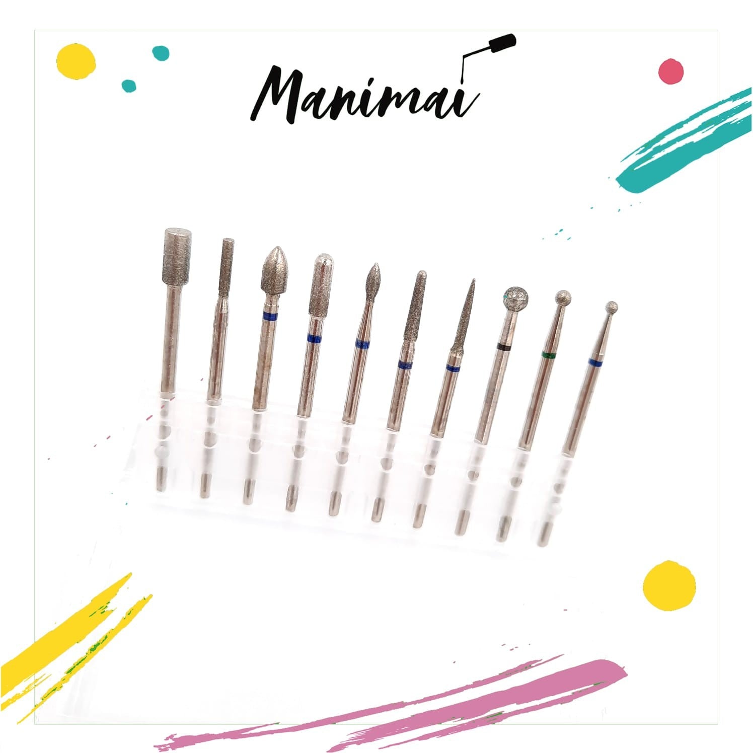 Set Fresas Azul 10ud