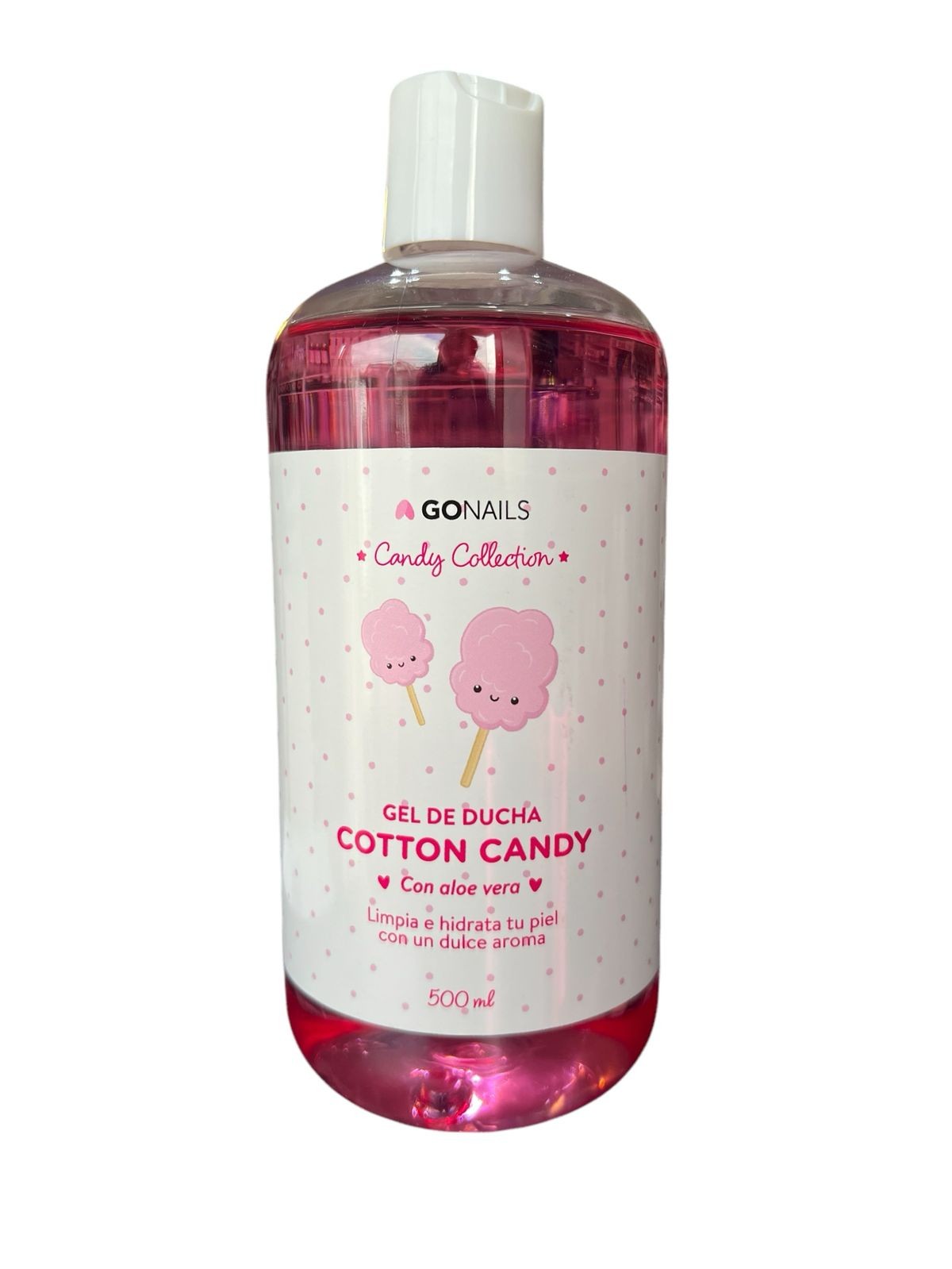 Gel De Ducha Cotton Candy 500ml Go Nails