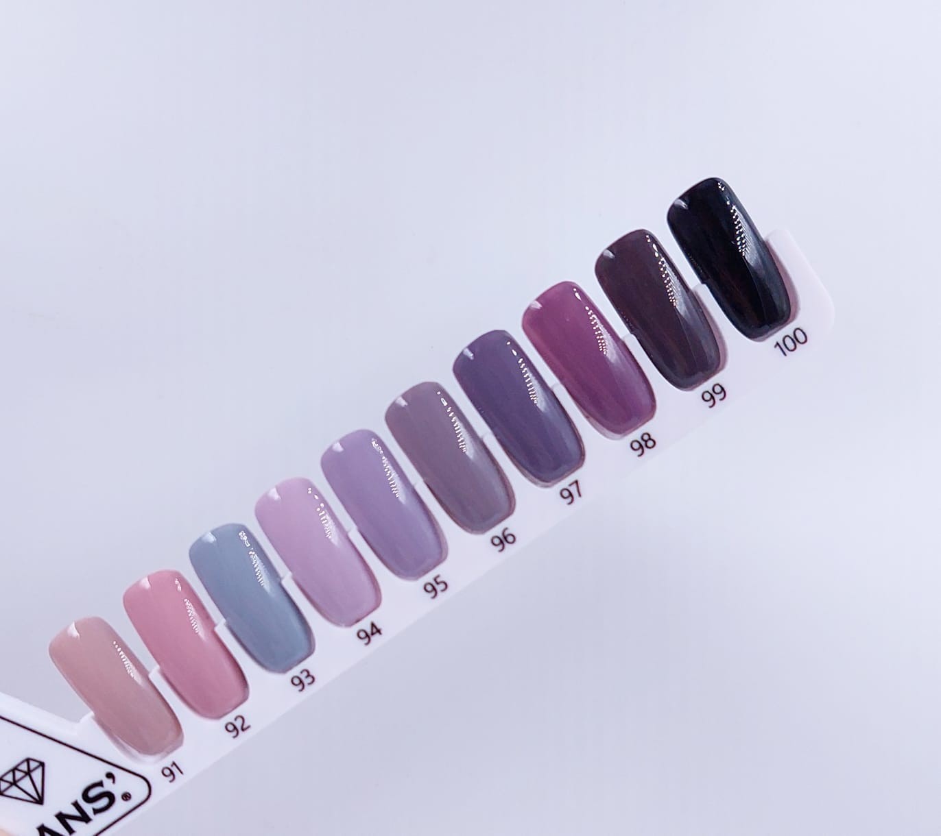Gel esmalte 100 (Negro) 10ml Dans
