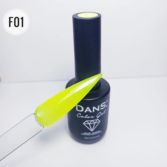 Gel esmalte fluor 01 10ml Dans