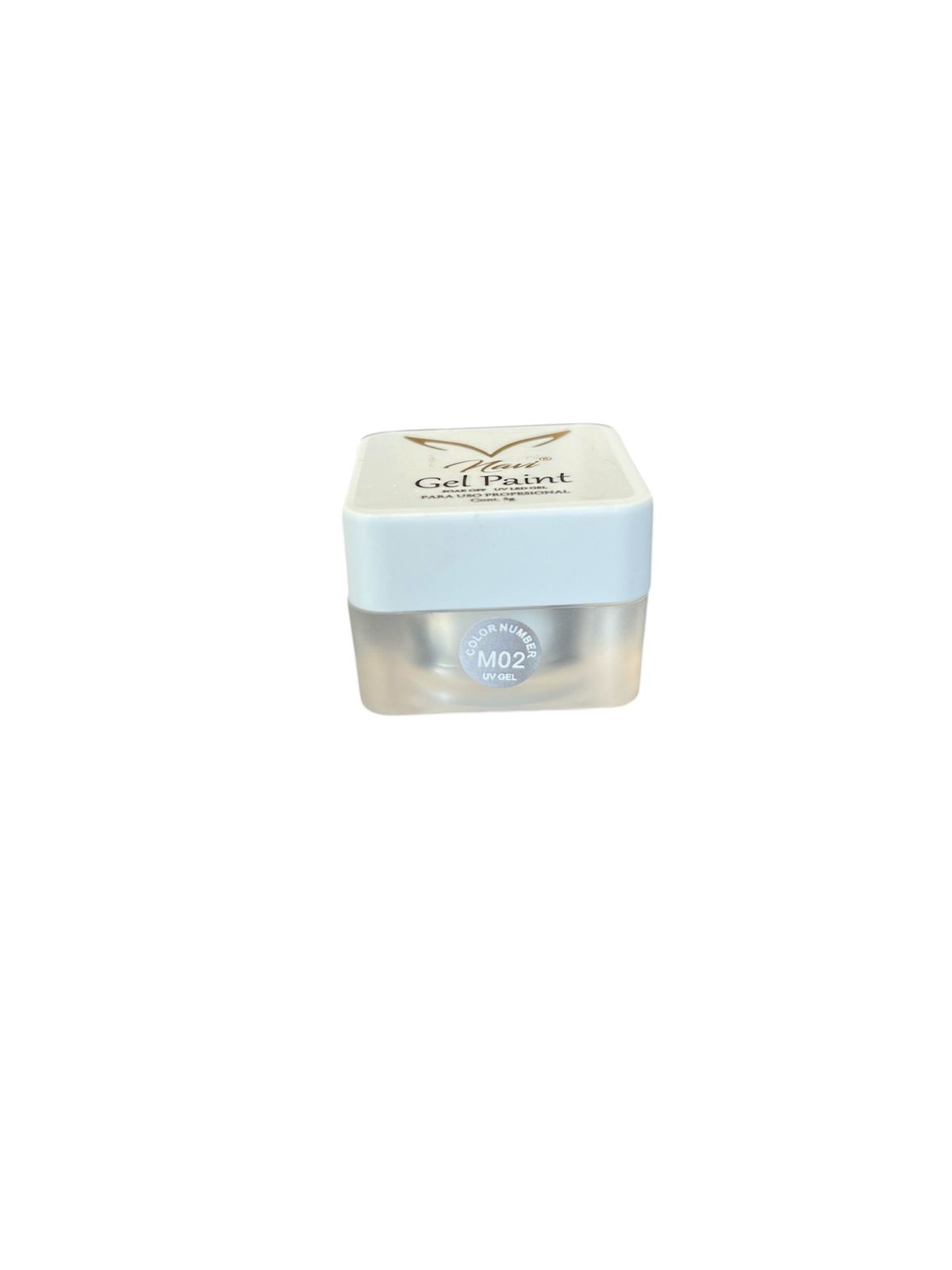 Gel Paint Plateado M02 5ml Navi