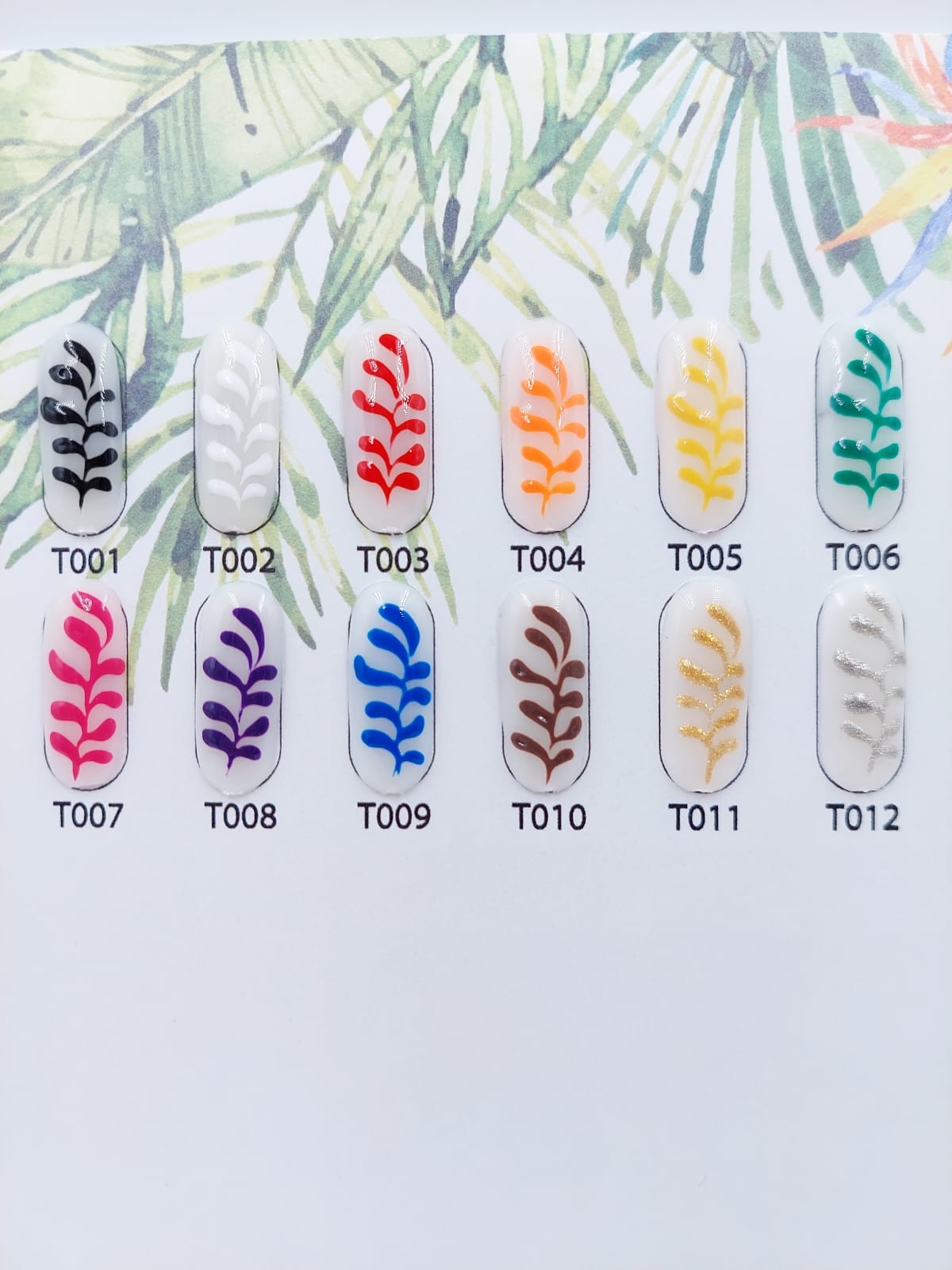 Gel paint T002 blanco 3gr Dans