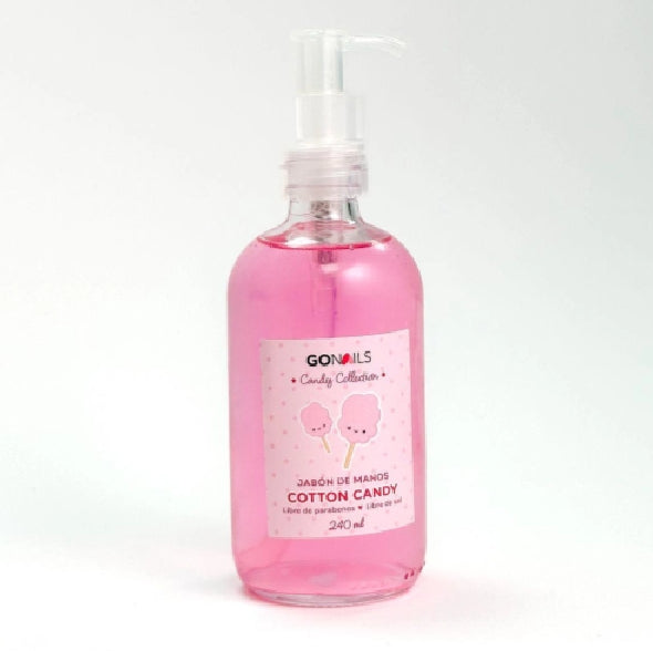 Jabon De Manos Cotton Candy 240ml Go Nails
