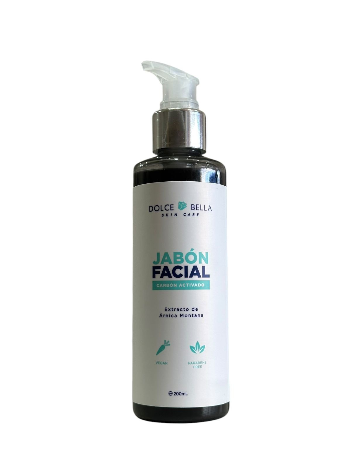 Jabon Facial Carbon Activado 200ml Dolce Bella