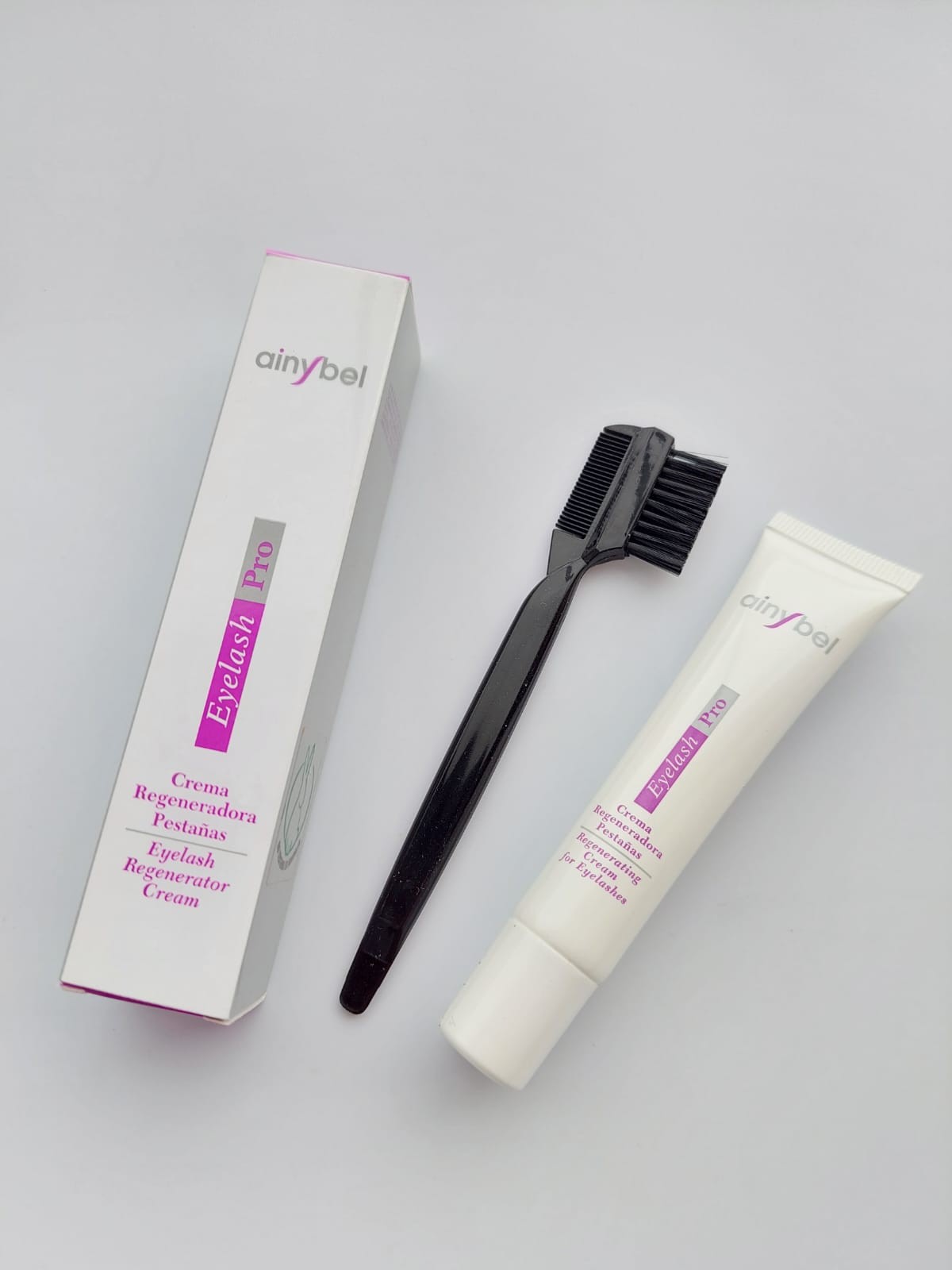 Crema regeneradora de pestañas 15ml Ainybel